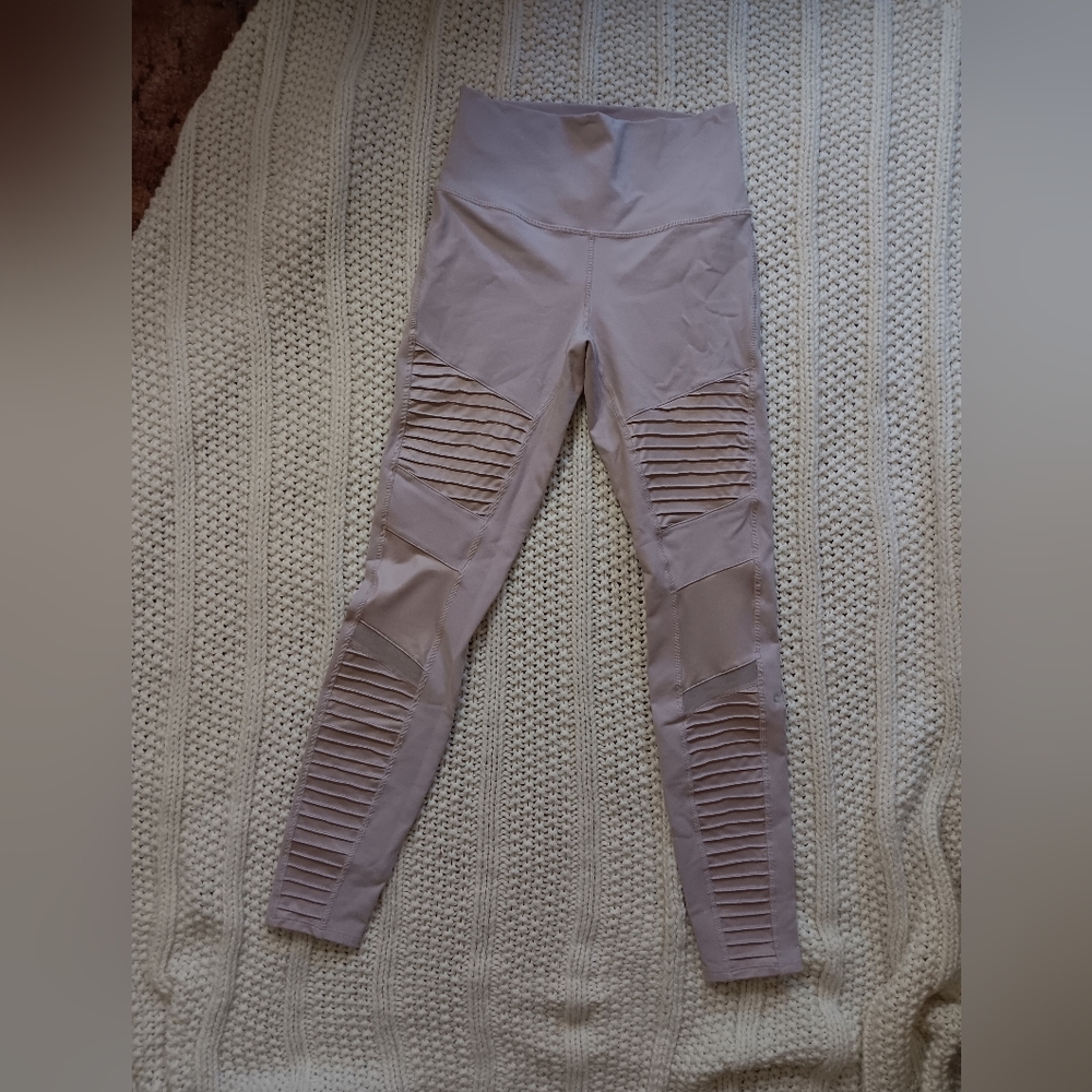 alo yoga high waist moto leggings
